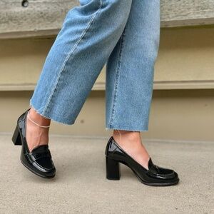 MICHAEL Michael Kors Buchanan Loafer Pumps Patent Leather Size 11